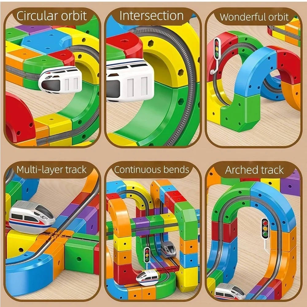 Magical cube track STEM Toy ages 4-8